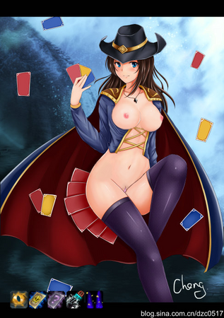 957000 - Cheng League of Legends Rule 63 twisted fate