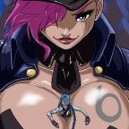 vi and jinx  booby trap by kukuruyoart-d81xd1u