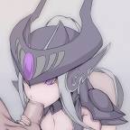 Syndra gives blowjob (colored)