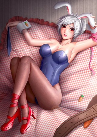 bunny riven by loneold-d8stsmc