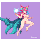 Spirit Blossom Ahri Pixel Art